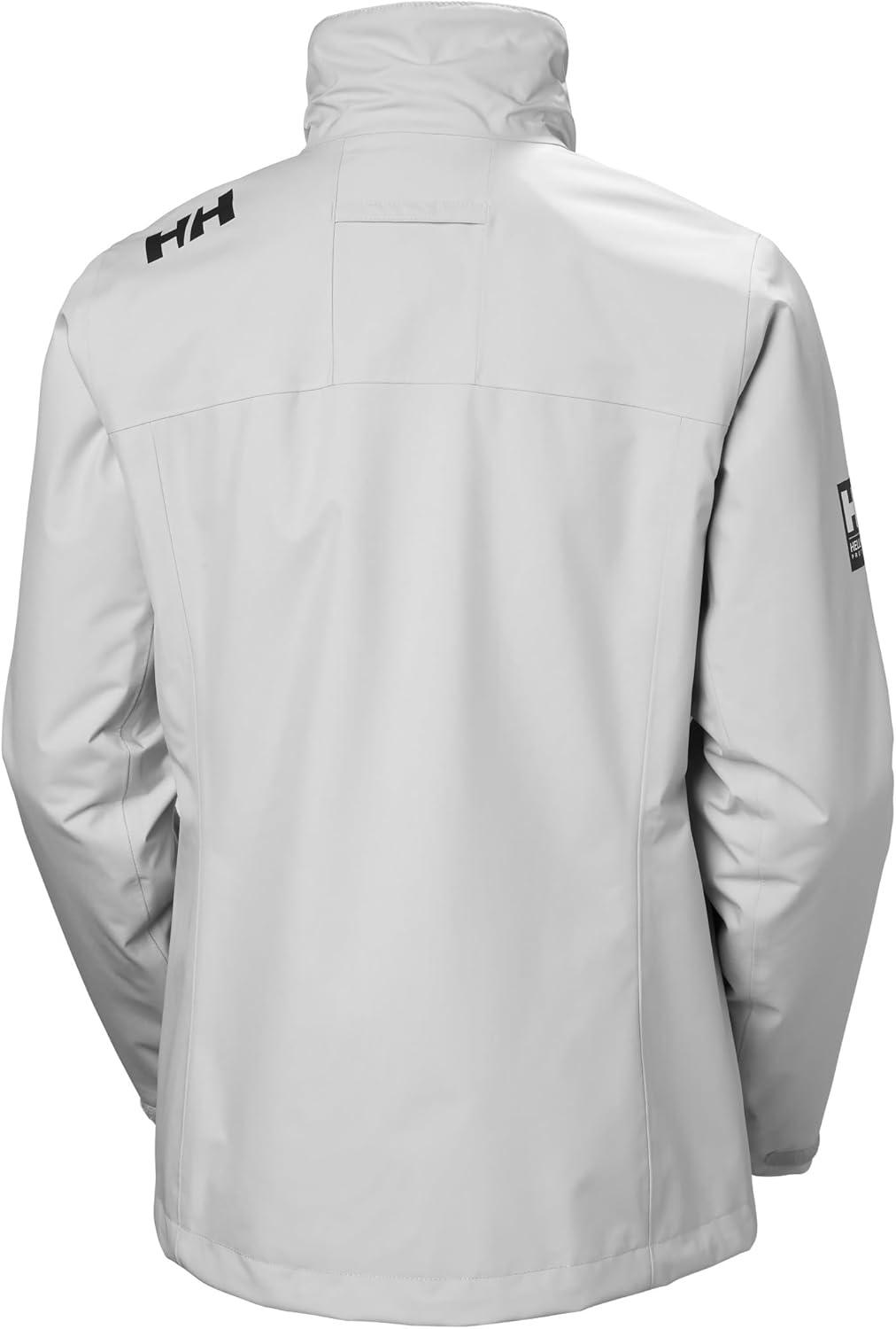 imageHellyHansen Womens Crew Midlayer Waterproof Windproof Breathable Sailing Jacket853 Grey Fog