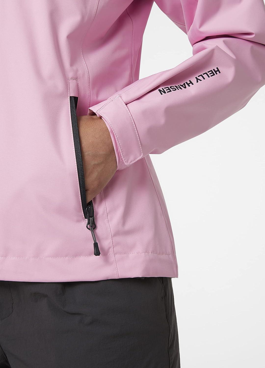 imageHellyHansen Womens Crew Waterproof Windproof Breathable Sailing Jacket095 Pink Sorbet