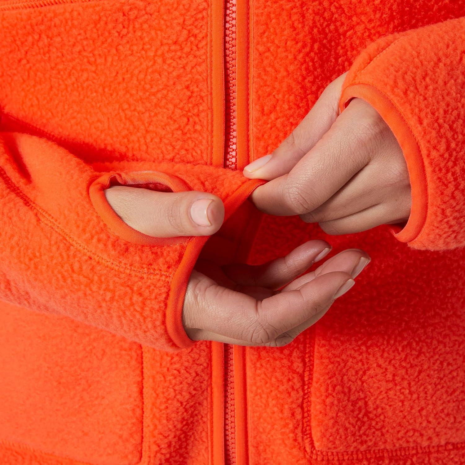 imageHellyHansen Womens Imperial Pile Fleece Jacket Jacket147 Cherry Tomato