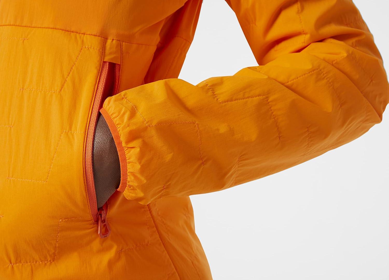 imageHellyHansen Womens LIFAloft Air Hooded Insulator Jacket325 Poppy Orange