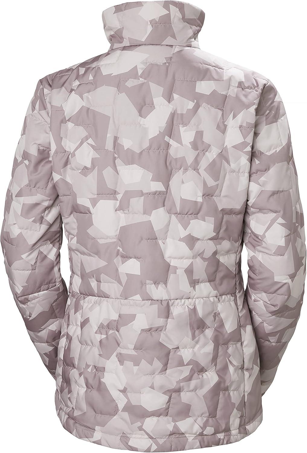 imageHellyHansen Womens Lifaloft Hooded Insulator Jacket692 Dusty Syrin Winter Camo