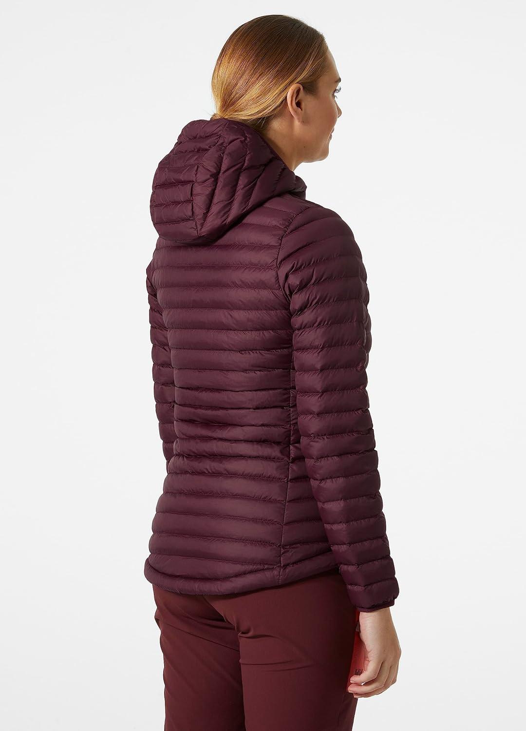 imageHellyHansen Womens Sirdal Hooded Insulator Jack658 Hickory