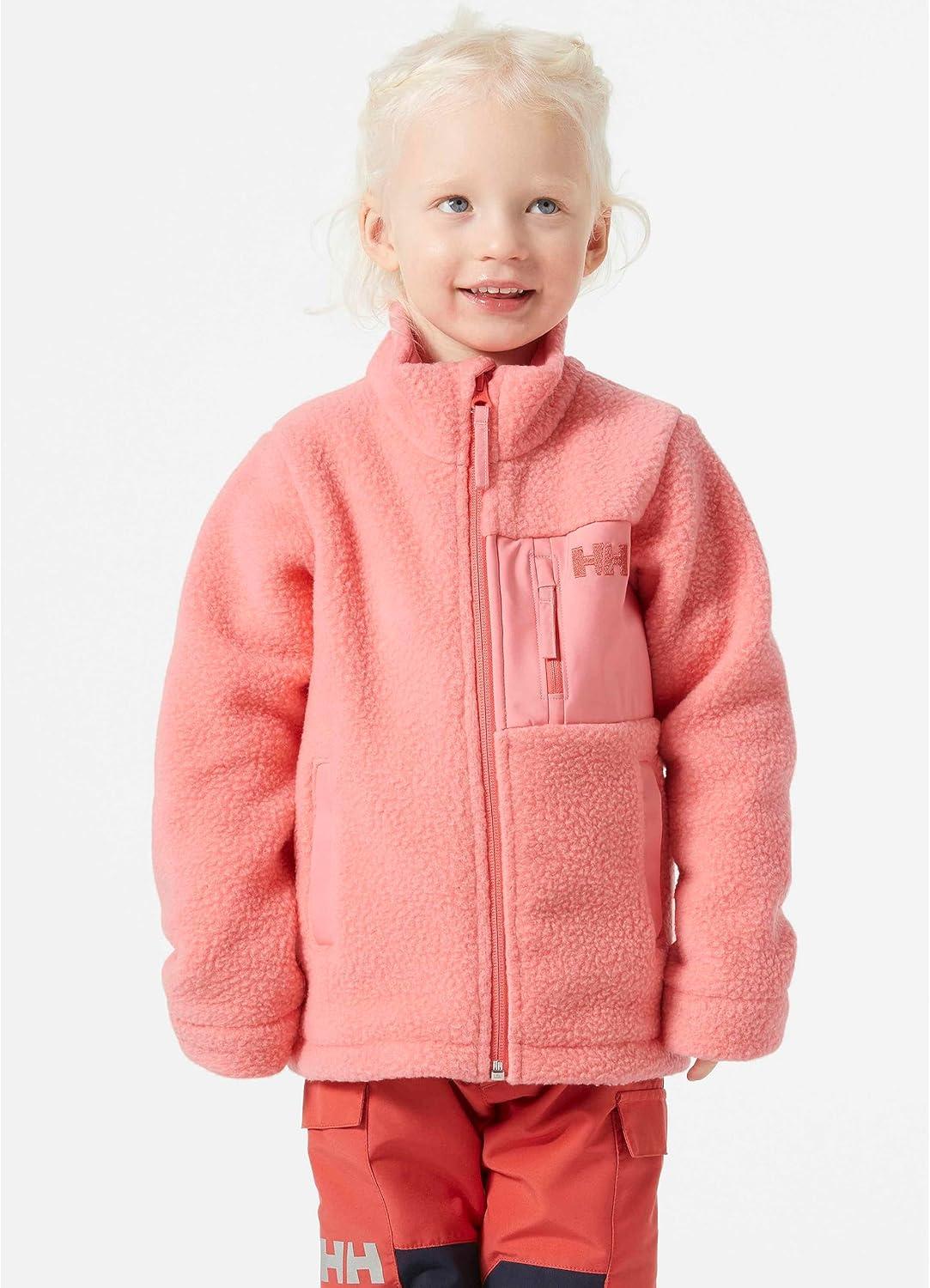 imageHellyHansen babyboys Helly Hansen Juniors Champ Pile Jacket066 Coral Almond