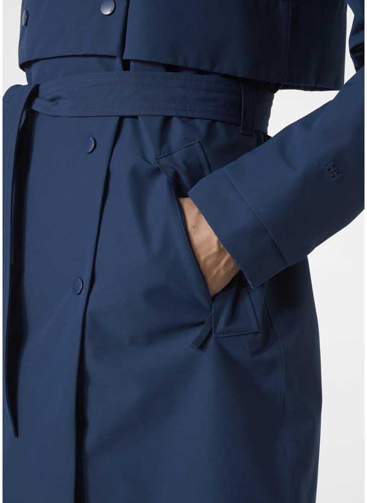 imageHellyHansen womens Jane Insulated Trench Coat584 Ocean