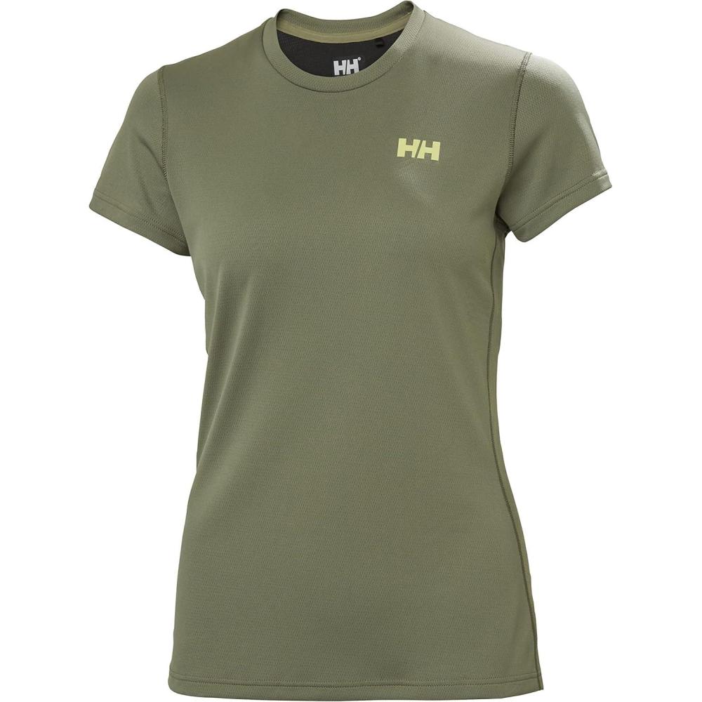imageHellyHansen HH LIFA Active Solen TShirt Womens Performance Sportswear Lightweight Ideal for Outdoor Activities421 Lav Green