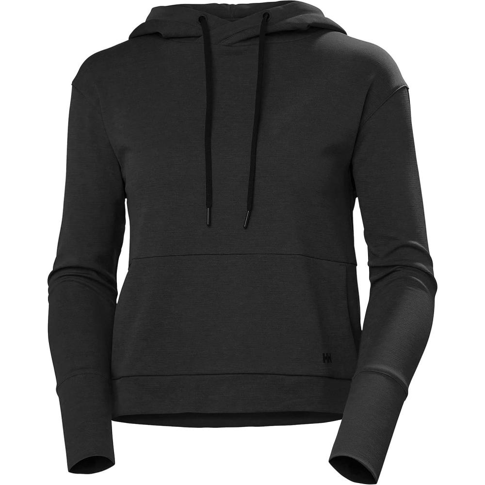 imageHellyHansen LIFA Tech Lite Hoodie  Womens Lightweight Performance Hoodie for Outdoor Sports and Activewear990 Black