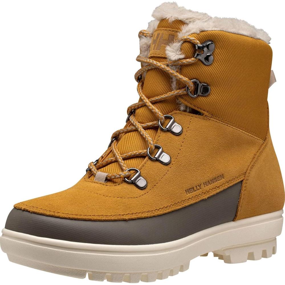 imageHellyHansen Sorento Womens Winter Boots Waterproof with Primaloft Insulation Ideal for Urban Walks725 New WheatSnow