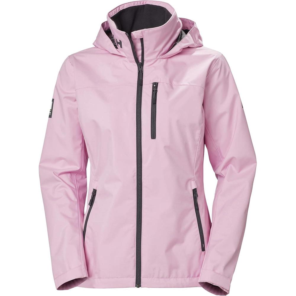 imageHellyHansen Womens Crew Midlayer Jacket095 Pink Sorbet