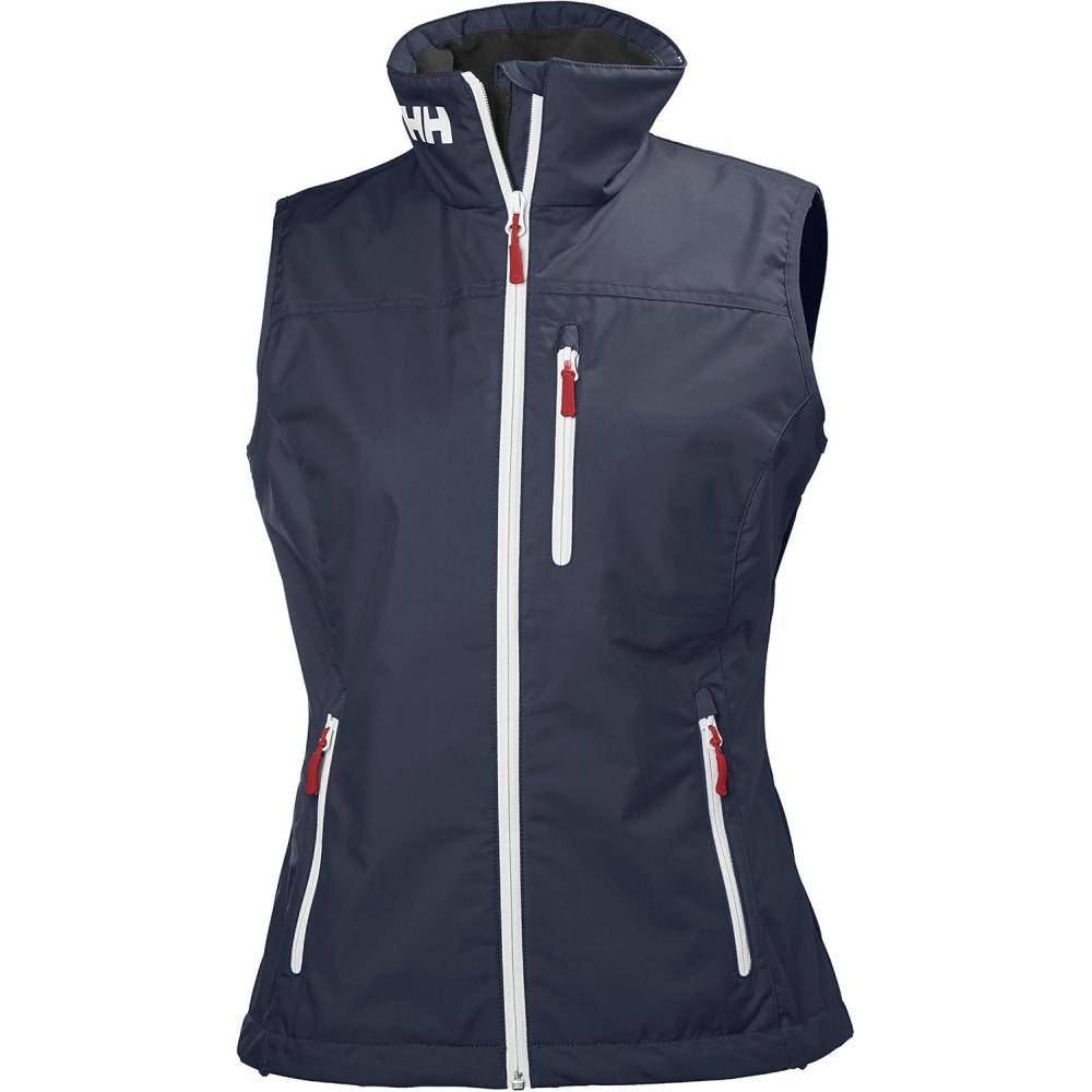 imageHellyHansen Womens Crew Vest Waterproof Windproof ampamp Breathable Sailing Vest597 Navy
