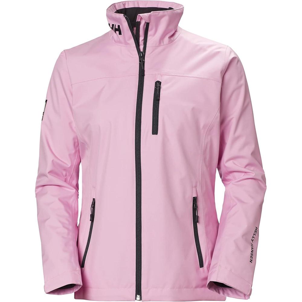 imageHellyHansen Womens Crew Waterproof Windproof Breathable Sailing Jacket095 Pink Sorbet