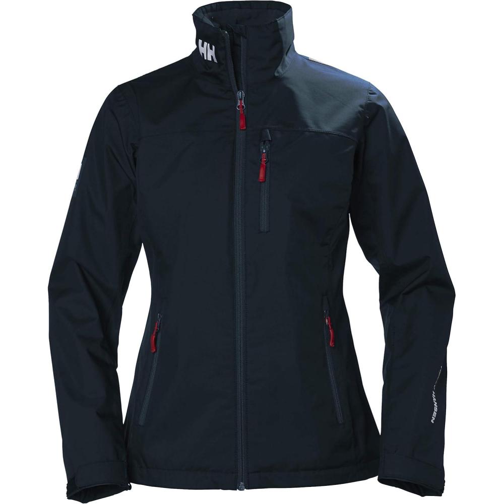imageHellyHansen Womens Crew Waterproof Windproof Breathable Sailing Jacket598 Navy