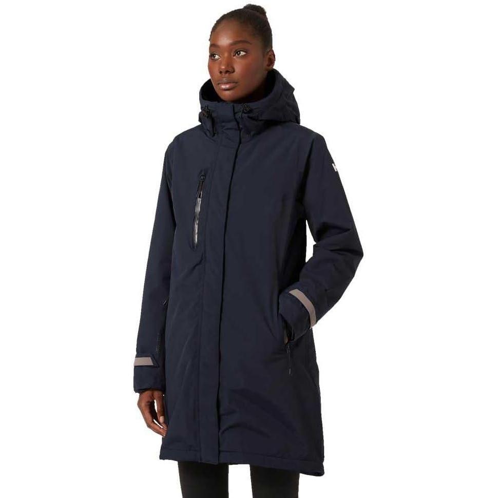imageHellyHansen Womens Helly Hansen Womens Adore Insulated Rain Coat597 Navy