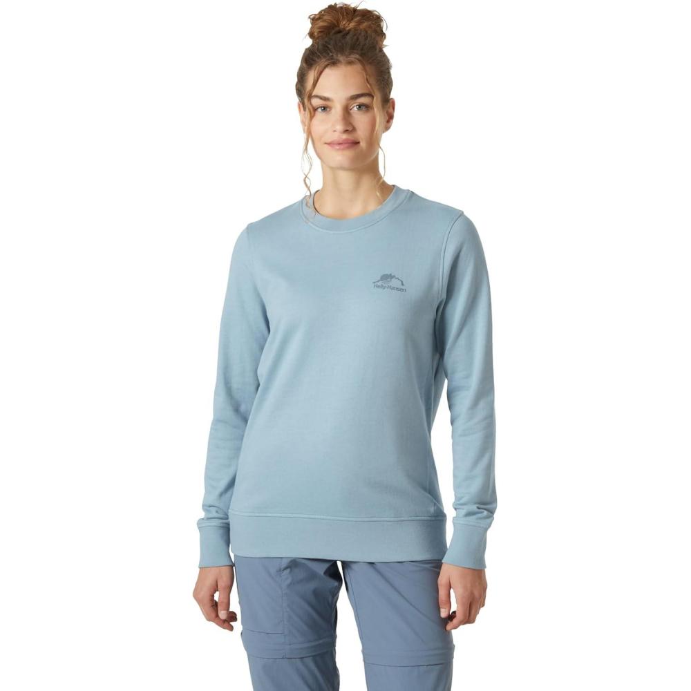 imageHellyHansen Womens Nord Graphic Sweatshirt561 Windy Blue