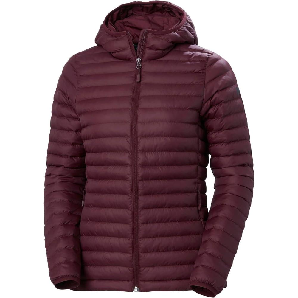 imageHellyHansen Womens Sirdal Hooded Insulator Jack658 Hickory
