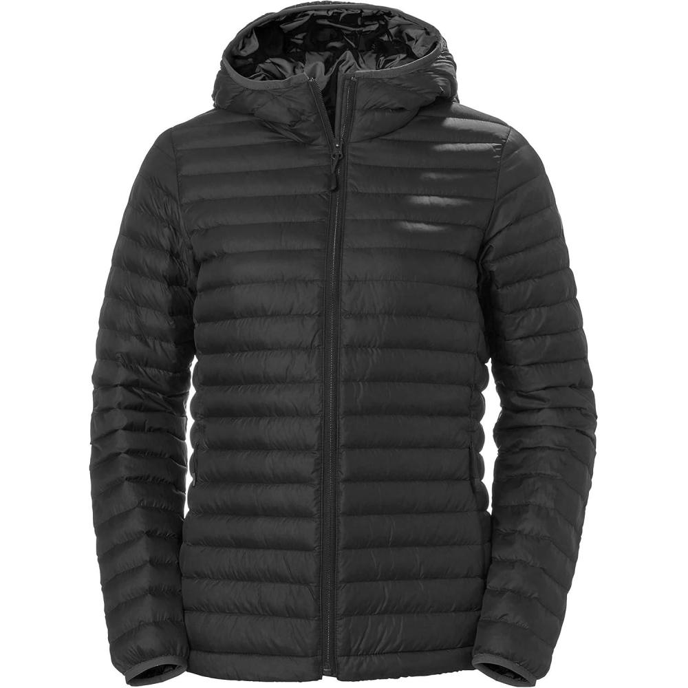 imageHellyHansen Womens Sirdal Hooded Insulator Jack990 Black
