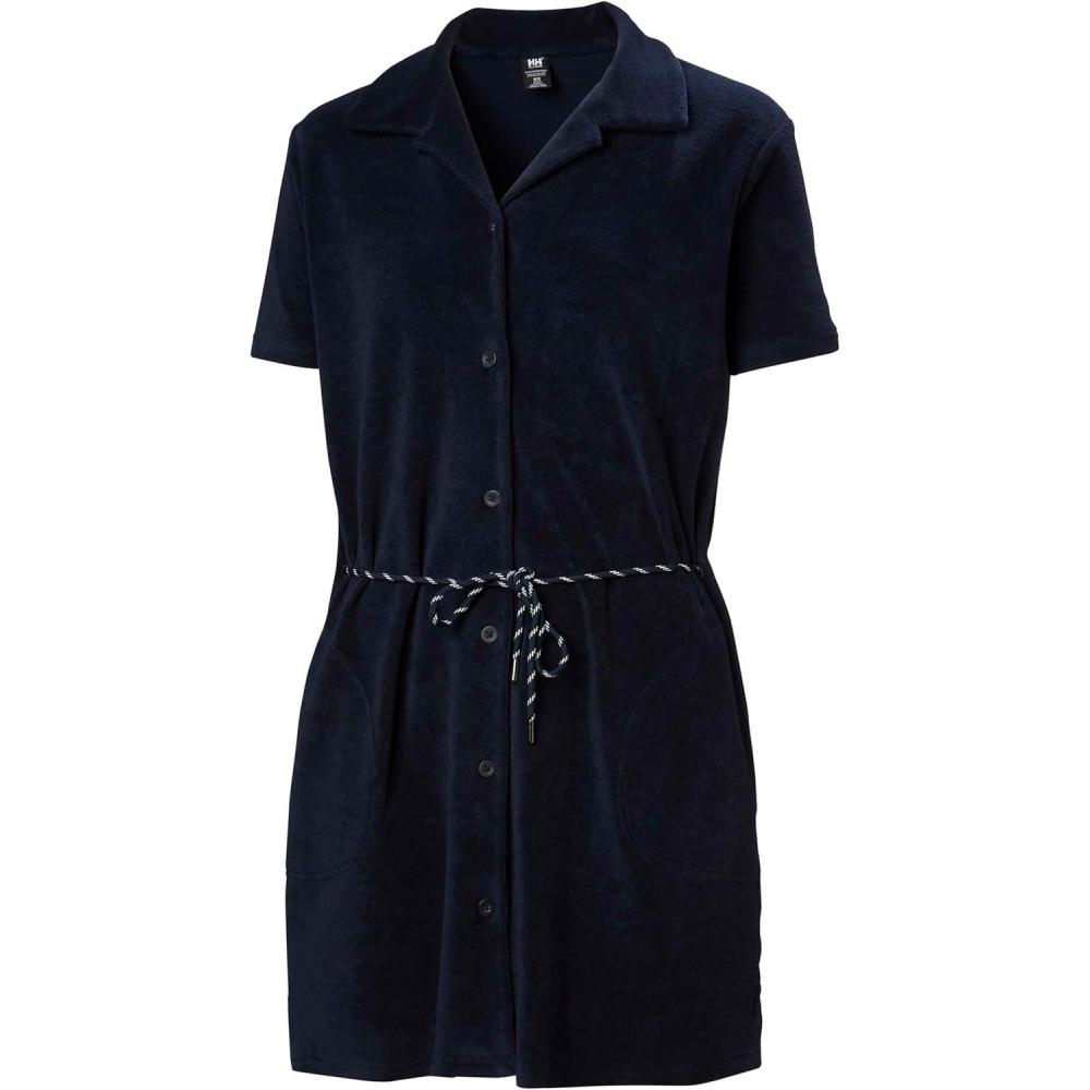 imageHellyHansen Womens Siren Towelling Dress597 Navy
