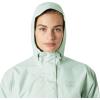Helly Hansen Women’s Seven J Waterproof, Windproof, and Breathable Rain Jacket with Hood(462 Green Mist)