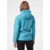 Helly Hansen Women’s Seven J Waterproof, Windproof, and Breathable Rain Jacket with Hood(649 Caribbean Sea)