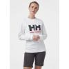 Helly-Hansen 34003 Women’s Logo Crew Sweat Shirt(001 White)