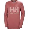 Helly-Hansen 34003 Women’s Logo Crew Sweat Shirt(143 Faded Rose Melange)