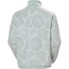 Helly-Hansen Imperial Printed Pile Snap Women’s Jacket – Stylish & Warm Outerwear Jackets for Winter Adventures(462 Greedn Mist Wood Lines Aop)