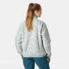 Helly-Hansen Imperial Printed Pile Snap Women’s Jacket – Stylish & Warm Outerwear Jackets for Winter Adventures(462 Greedn Mist Wood Lines Aop)