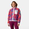 Helly-Hansen Imperial Printed Pile Snap Women’s Jacket – Stylish & Warm Outerwear Jackets for Winter Adventures(664 Magenta 2.0 Aop)