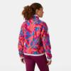 Helly-Hansen Imperial Printed Pile Snap Women’s Jacket – Stylish & Warm Outerwear Jackets for Winter Adventures(664 Magenta 2.0 Aop)