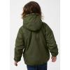 Helly-Hansen Kids Unisex Champ Reversible Jacket(432 Utility Green Aop)
