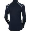 Helly-Hansen LIFA Merino Midweight Half Zip Base Layer Top – Women’s Performance for Outdoor Adventures, Hiking & Travel(596 Navy)