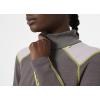 Helly-Hansen LIFA Merino Midweight Half Zip Base Layer Top – Women’s Performance for Outdoor Adventures, Hiking & Travel(656 Sparrow Grey)
