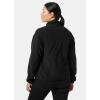 Helly-Hansen Rig Fleece 1/2 Zip Women’s Cozy Outdoor Coat, Warm Layer for Hiking, Camping, and Everyday Adventures(990 Black)