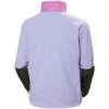 Helly-Hansen Rig Fleece Jacket for Women, Warm Outdoor Coat with Breathable Fabric, Ideal for Hiking & Casual Wear(698 Bright Lavender)