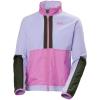 Helly-Hansen Rig Fleece Jacket for Women, Warm Outdoor Coat with Breathable Fabric, Ideal for Hiking & Casual Wear(698 Bright Lavender)