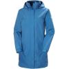 Helly-Hansen Womens Aden Waterproof Breathable Hooded Long Rain Jacket(636 Azurite)