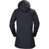 Helly-Hansen Womens Aden Waterproof Breathable Hooded Long Rain Jacket(994 Graphite Blue)