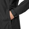 Helly-Hansen Womens Aden Waterproof Breathable Hooded Long Rain Jacket(Black)