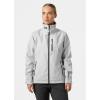 Helly-Hansen Women’s Crew Waterproof Windproof Breathable Sailing Jacket(853 Grey Fog)