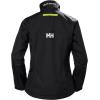 Helly-Hansen Women’s Crew Waterproof Windproof Breathable Sailing Jacket(990 Black)