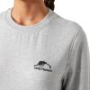 Helly-Hansen Womens Nord Graphic Sweatshirt(953 Grey Melange)