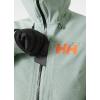 Helly-Hansen Womens Powderqueen 3.0 Waterproof Ski Jacket(406 Jade 2.0 Melange)