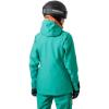Helly-Hansen Womens Powderqueen 3.0 Waterproof Ski Jacket(Green)