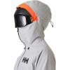 Helly-Hansen Womens Powderqueen 3.0 Waterproof Ski Jacket(Grey)