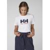 Helly-Hansen Women’s Standard Hh Logo T-shirt(002 White)