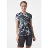 Helly-Hansen Women’s Standard Hh Logo T-shirt(436 Midnight Green Esra Print)