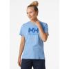 Helly-Hansen Women’s Standard Hh Logo T-shirt(627 Bright Blue)