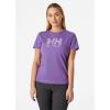 Helly-Hansen Women’s Standard Hh Logo T-shirt(666 Electric Purple)