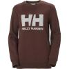 Helly-Hansen 34003 Women’s Logo Crew Sweat Shirt(793 Redwood Melange)