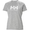 Helly-Hansen Women’s Standard Hh Logo T-shirt(951 Grey Melange)