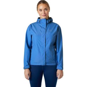 Helly Hansen Women’s Seven J Waterproof, Windproof, and Breathable Rain Jacket with Hood(554 Ultra Blue)